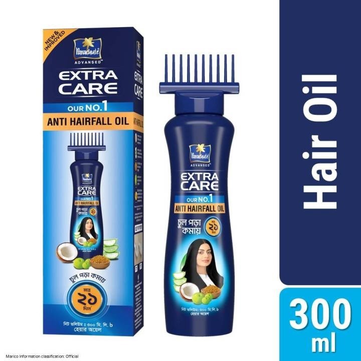 PARACHUTE EXTRA CARE ANTI HAIRFAL OIL 300ML