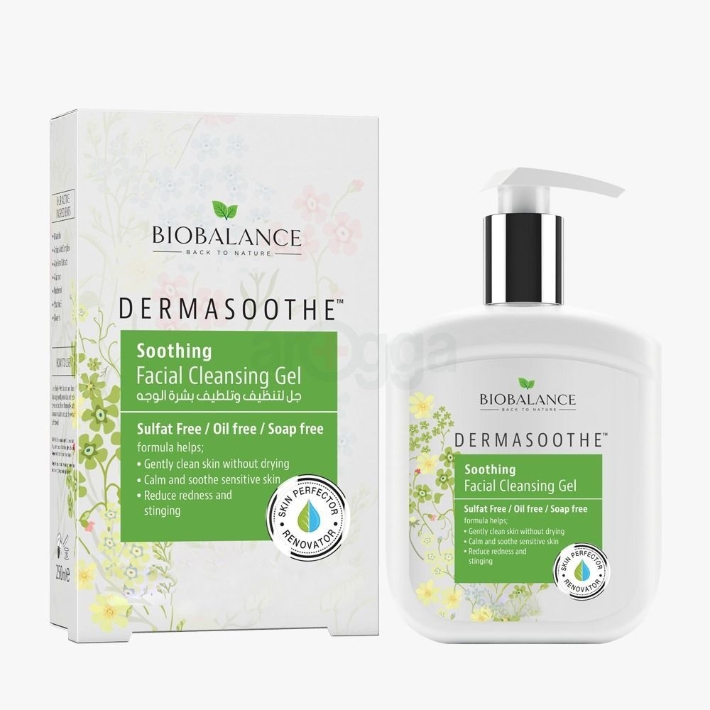BIOBALANCE DERMASOOTHE SOOTHING FACIAL CLEANSING GEL 250ML