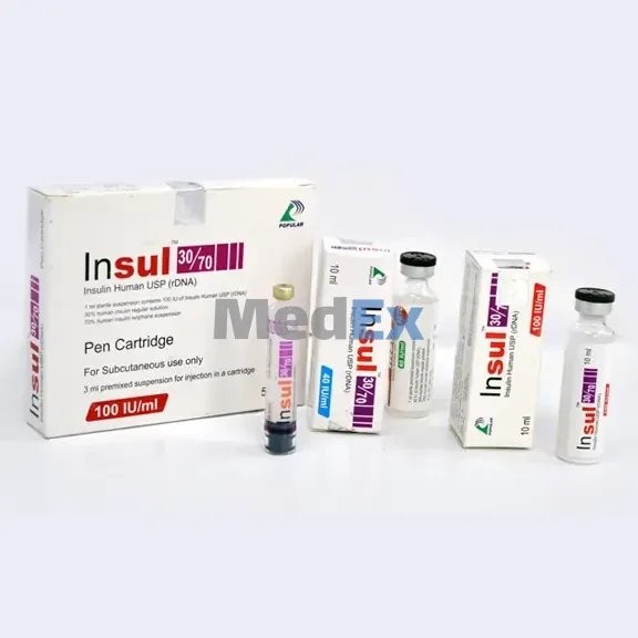 INSUL 30/70 (40 IU/ML)