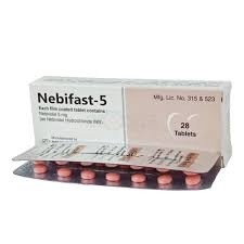 NEBIFAST 5mg Tablet