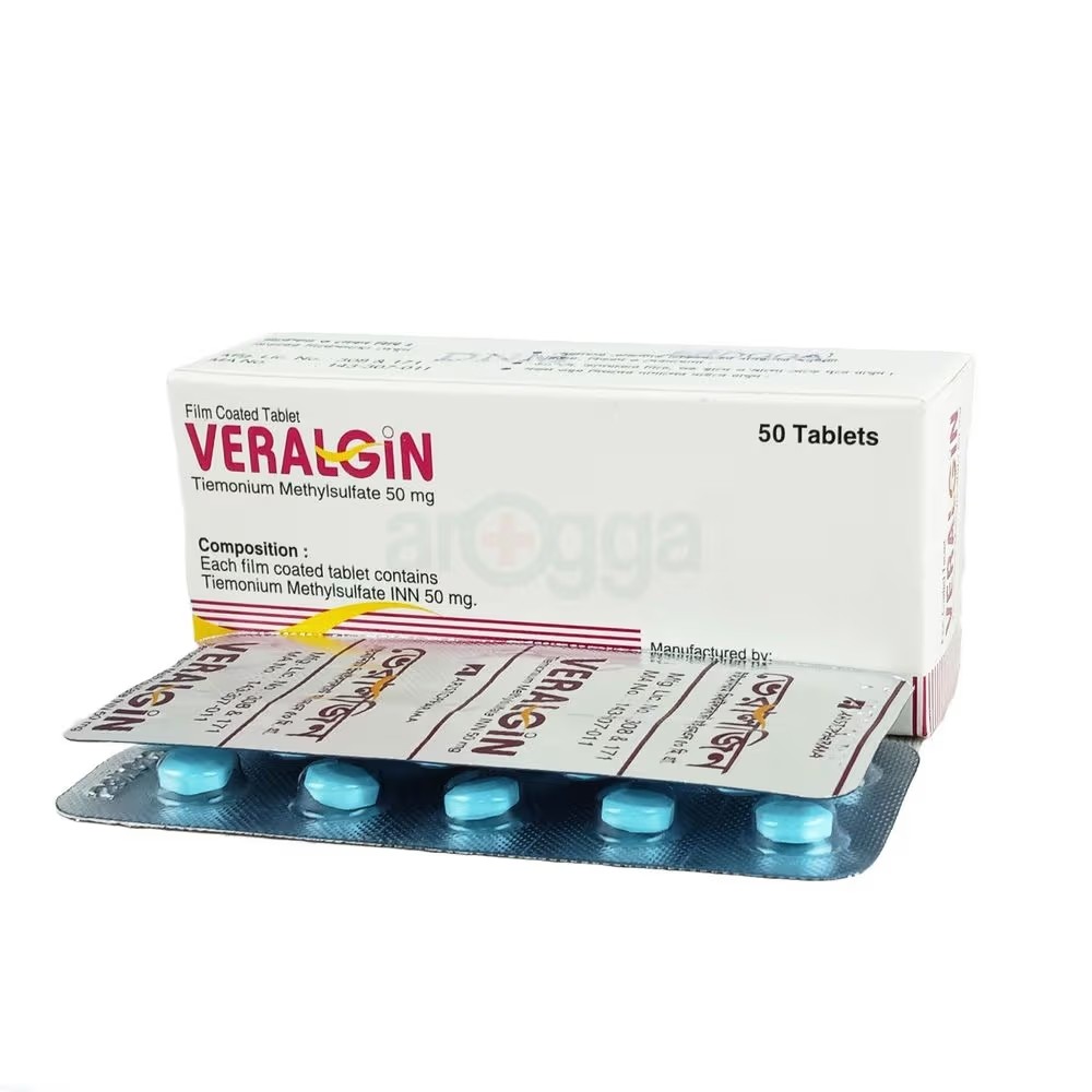 VERALGIN 50mg Tablet