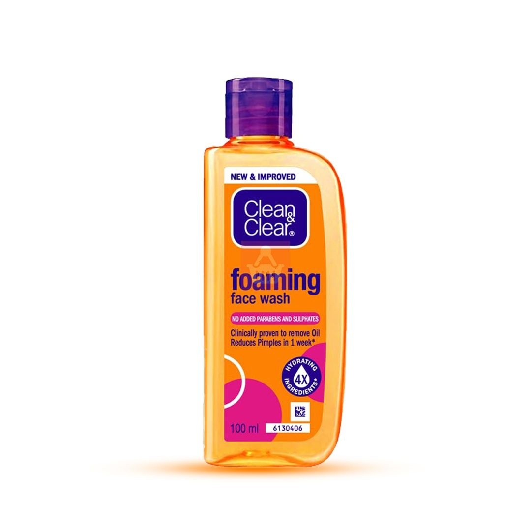 CLEAN & CLEAR FOAMING FACE WASH 100ML