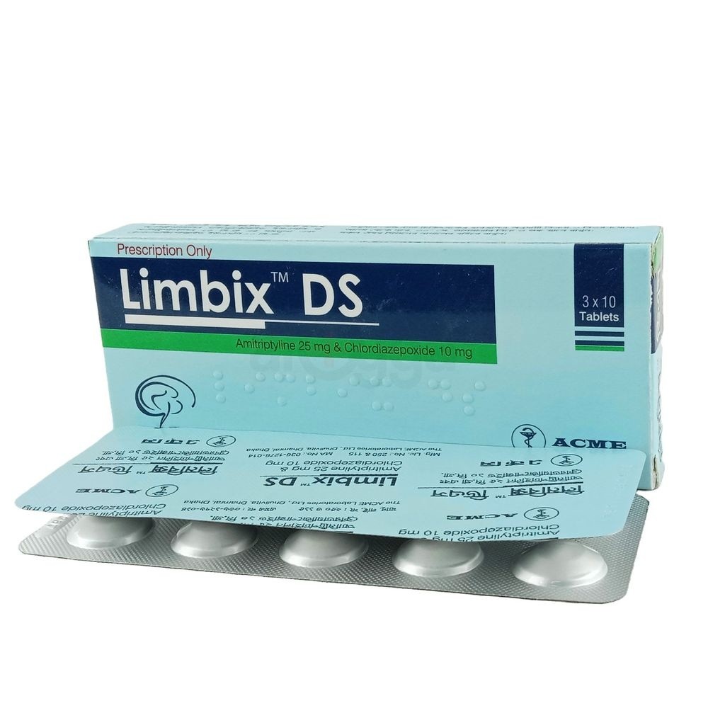 LIMBIX DS 25 mg + 10 mg