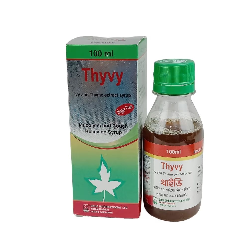 THYVY (37.5mg+50mg)/5ml Syrup 100ml