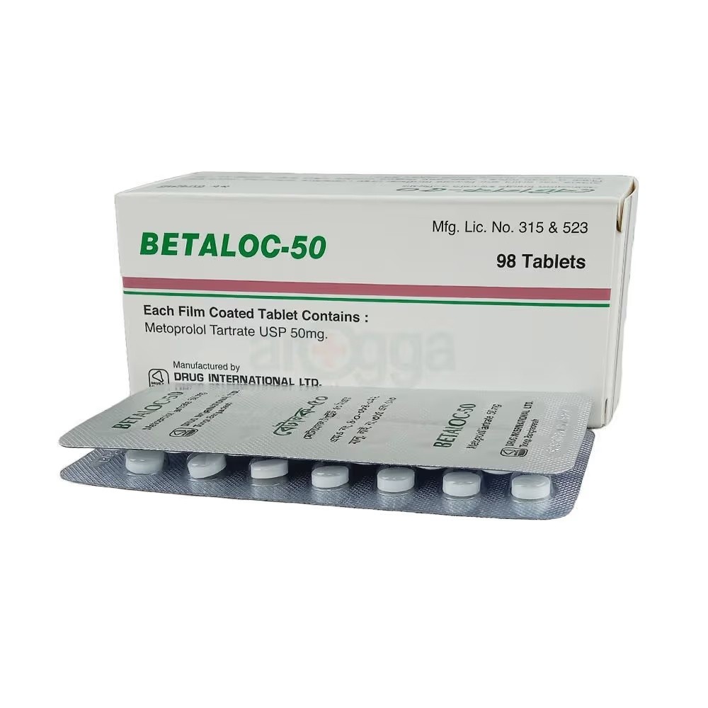BETALOC 50mg Tablet