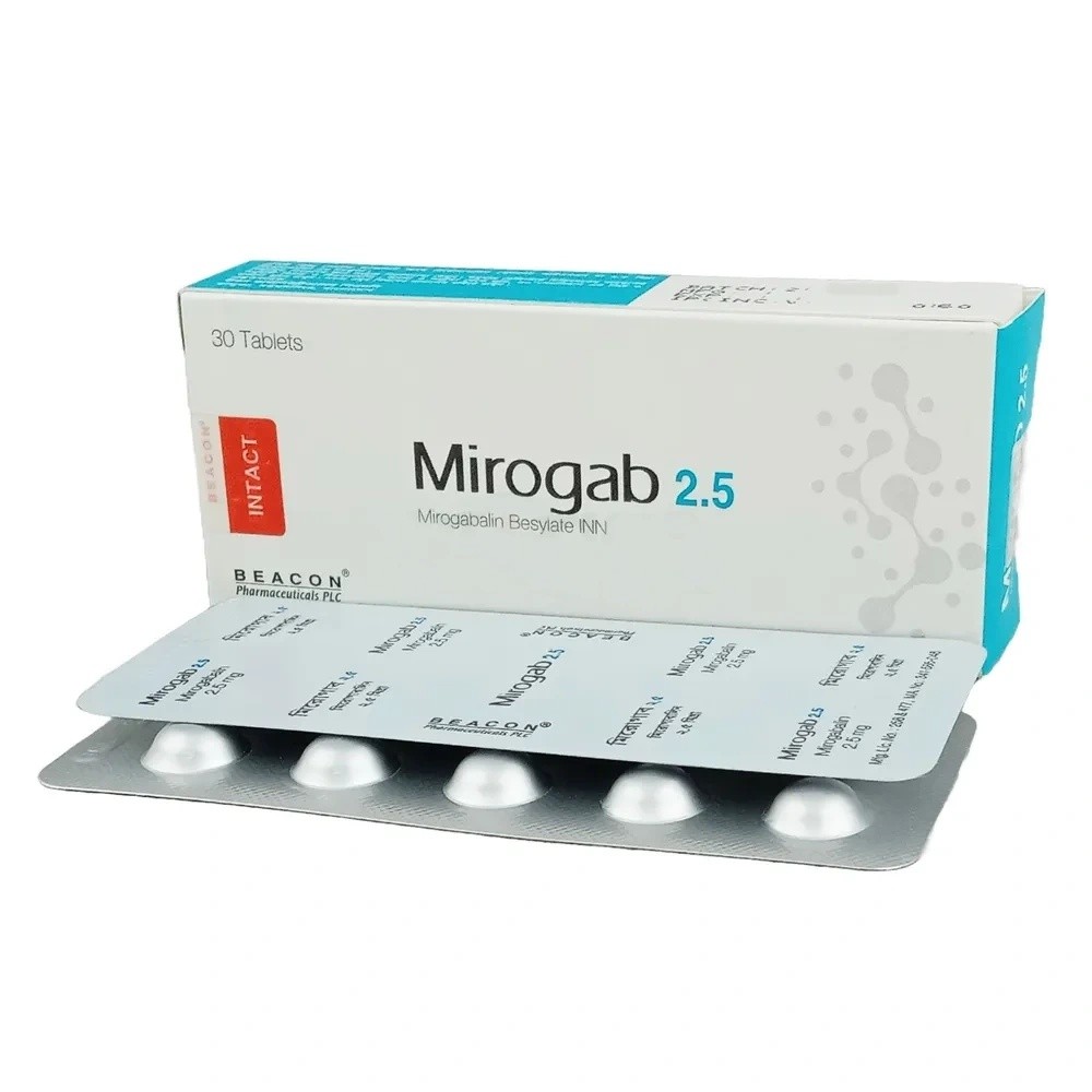 MIROGAB 2.5 mg