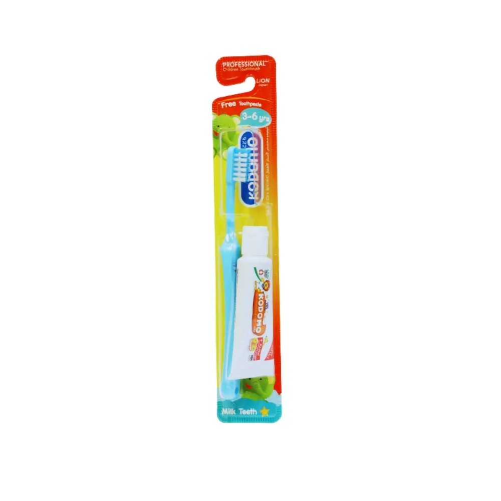 KODOMO SET 3-6 TOOTH BRUSH