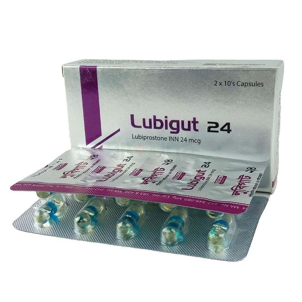 LUBIGUT 24 MCG Capsule