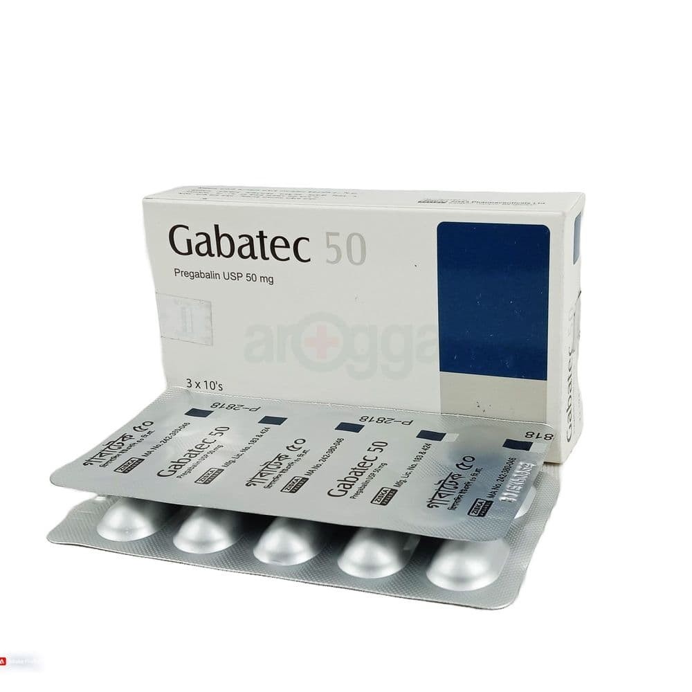 GABATEC 50 MG Capsule