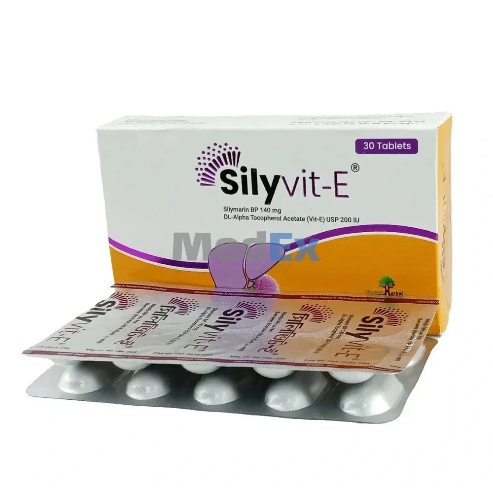 SILYVIT-E 140mg/200IU Tablet