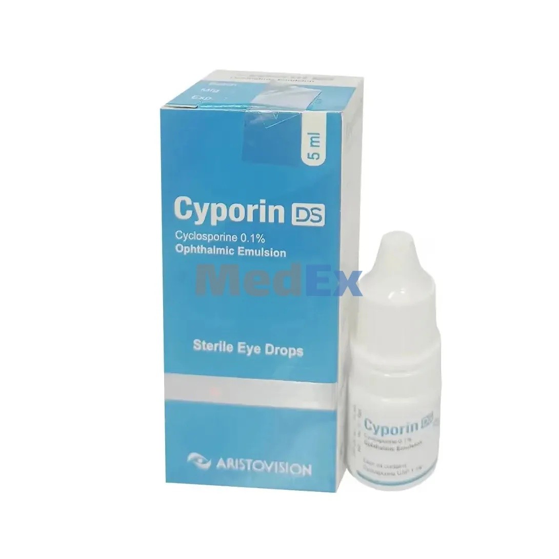 CYPORIN DS 0.1% Eye drop 5ML