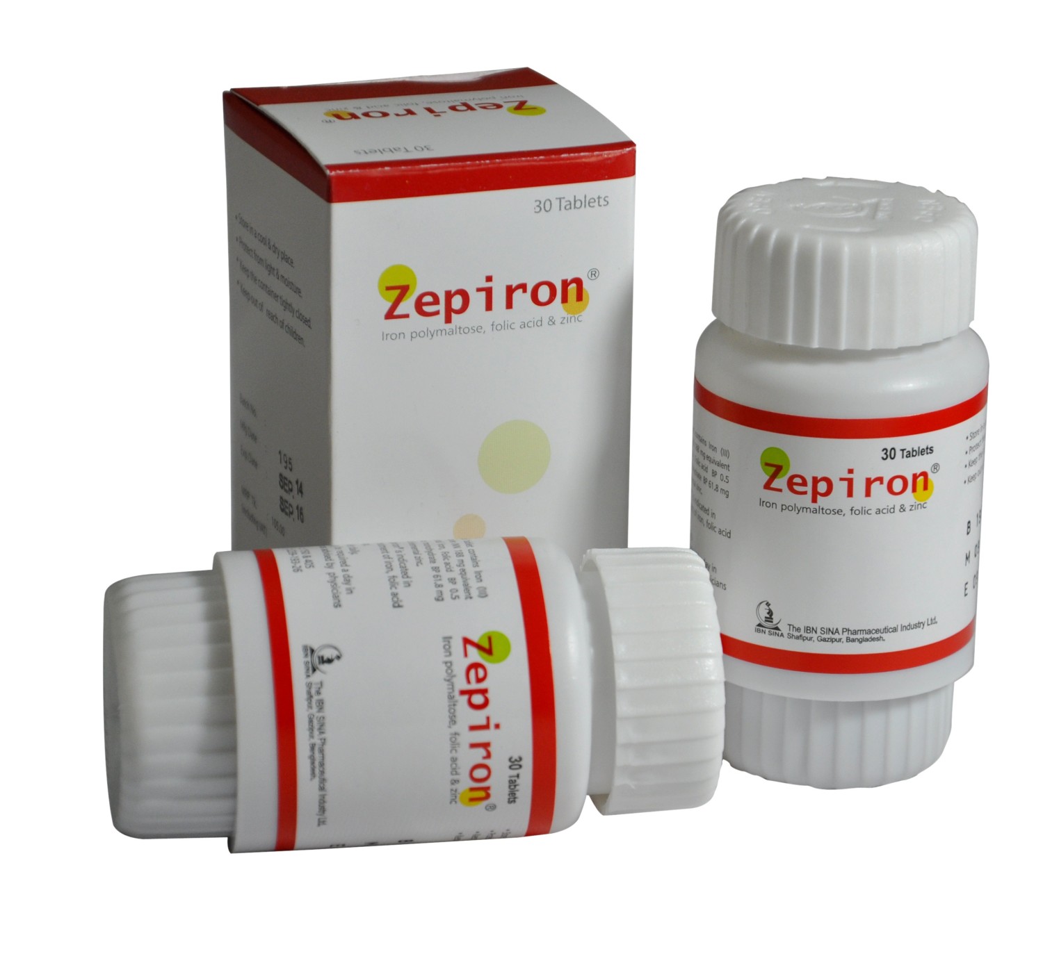 ZEPIRON 30 PCS TAB POT