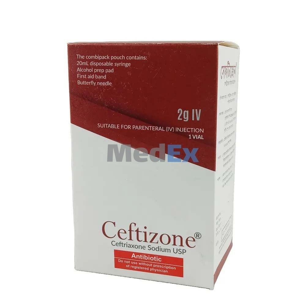 CEFTIZONE 2gm IV Injection