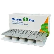 MITOSAN PLUS 80mg+12.5mg tablet