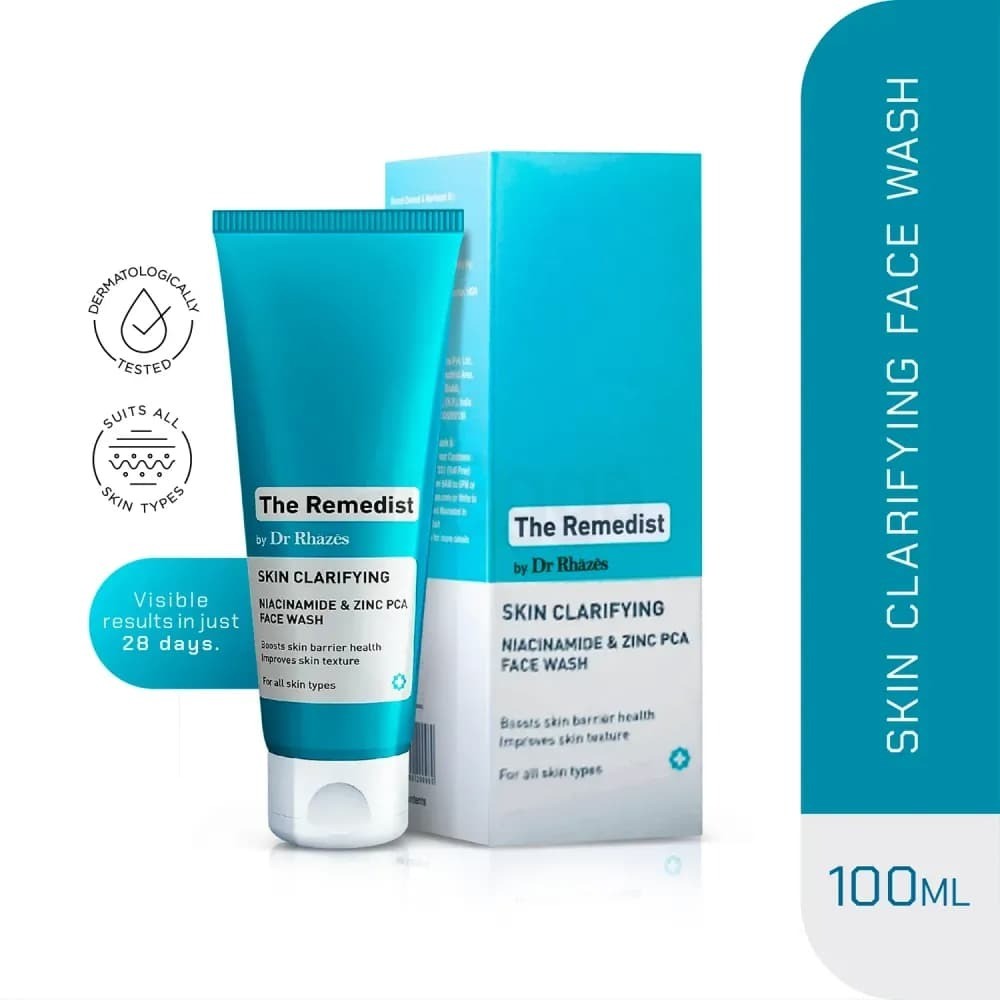 THE REMEDIST SKIN CLARIFY. NIACINA. & ZINC PCA. FACE WASH