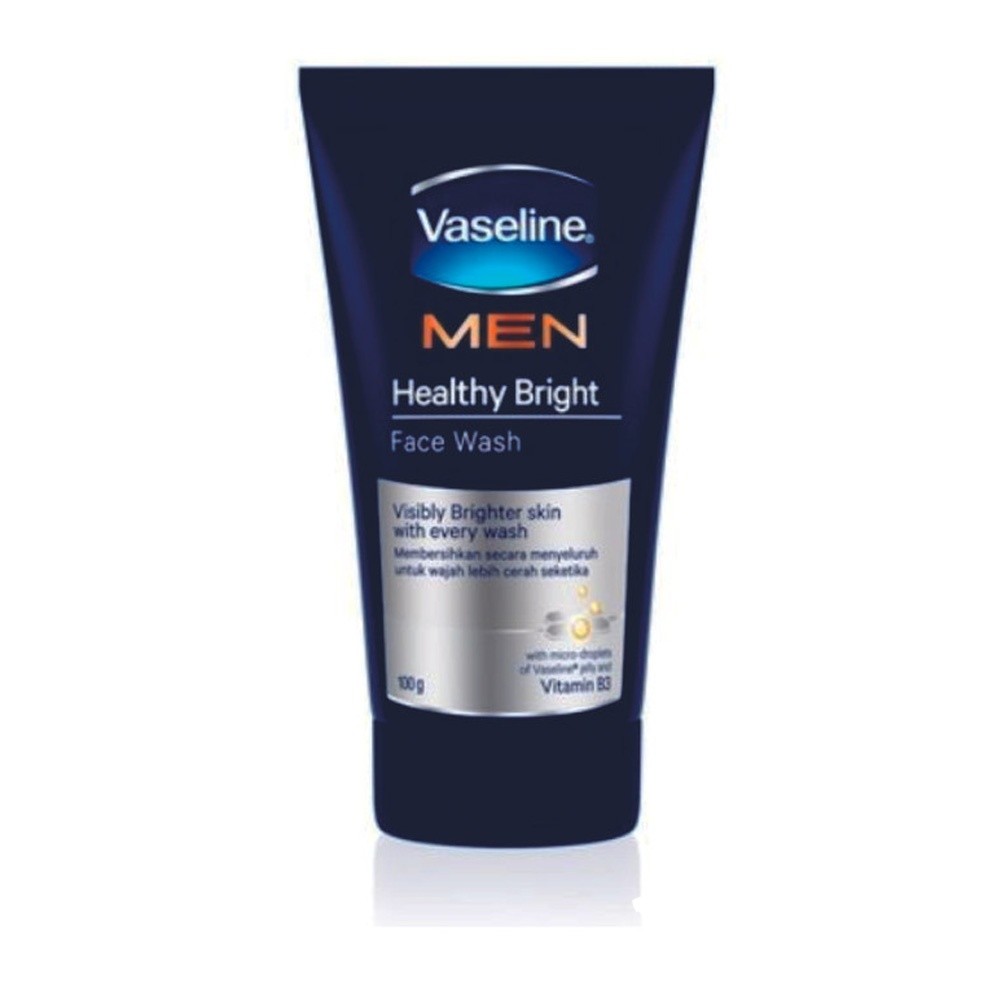 VASELINE MEN FACE WASH 100g Healthy Bright