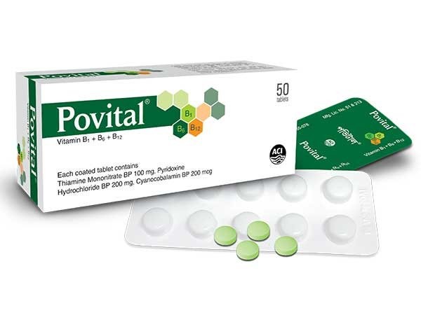 POVITAL 50MG TABLET