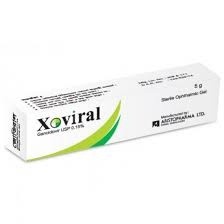 XOVIRAL 0.15% Eye gel 5gm
