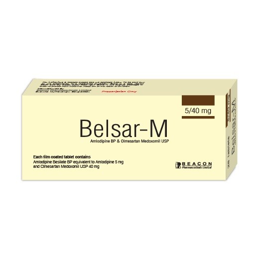BELSAR-M 5 mg + 40 mg