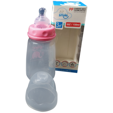 BABY SMILE PP STANDARD NECK 50Z/150ML FEEDING BOTTLE