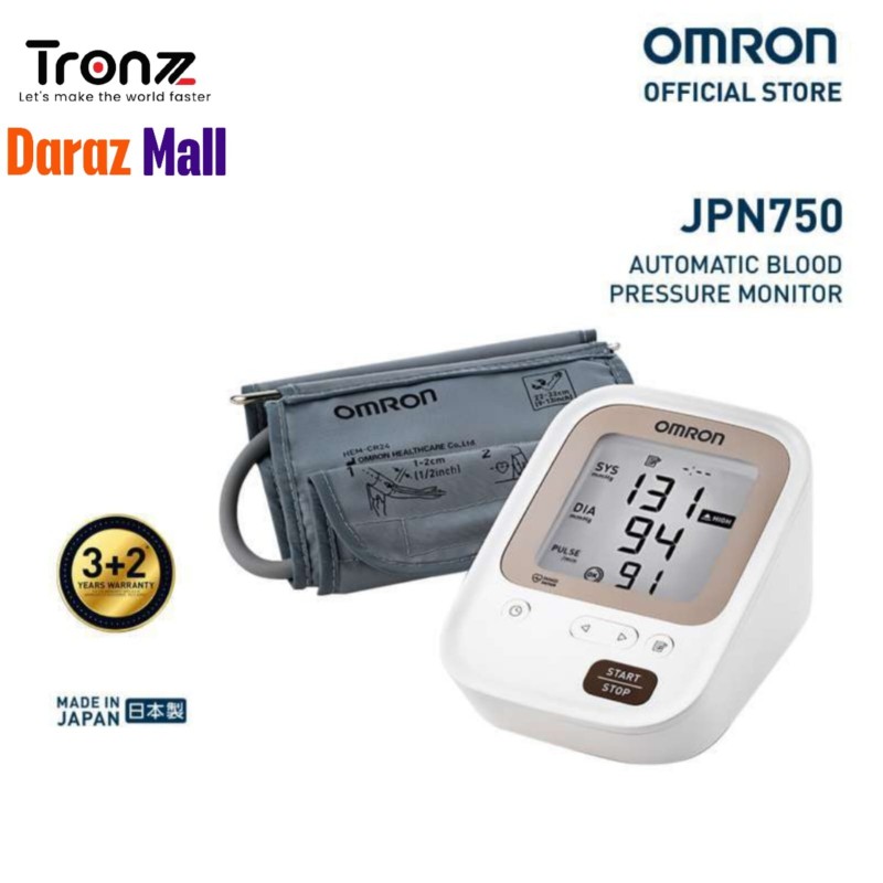 Omron Digital Blood Pressure Monitor (Model-JPN-750)