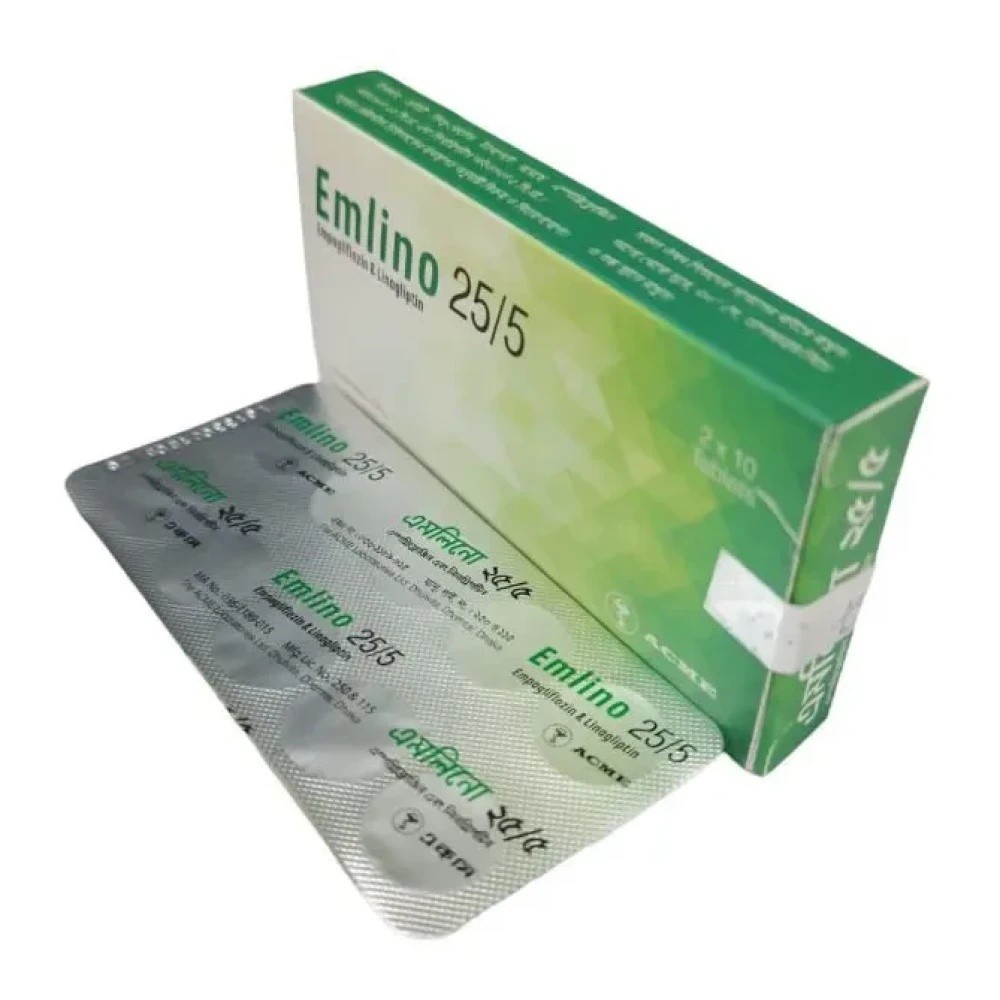 EMLINO 25 mg + 5mg