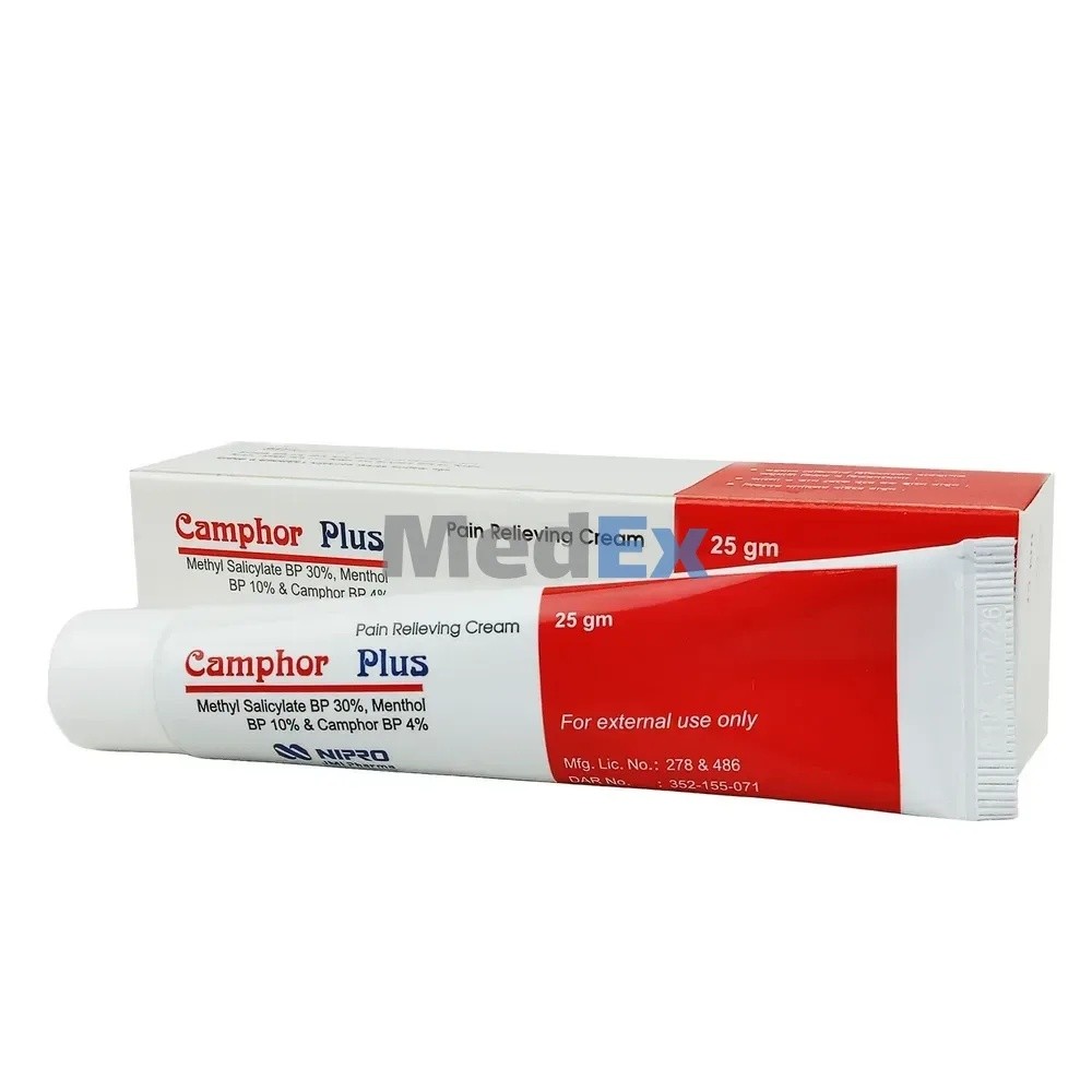 CAMPHOR PLUS 25 gm