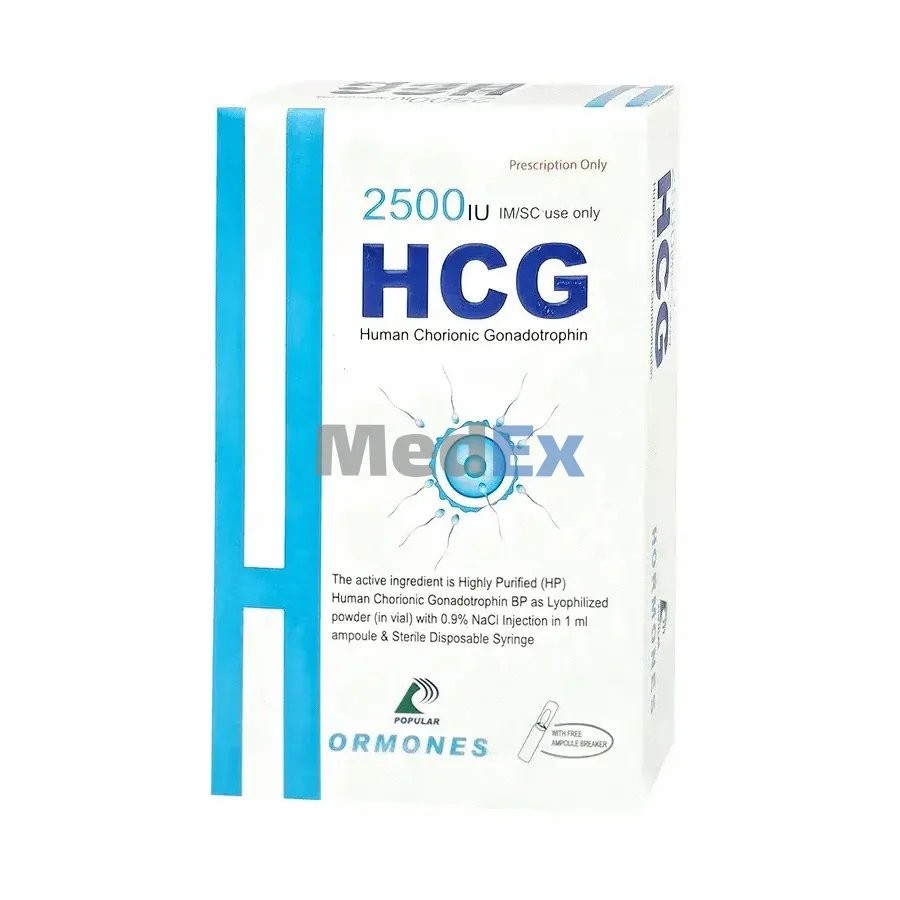 HCG-2500 IU/VAIL INJECTION