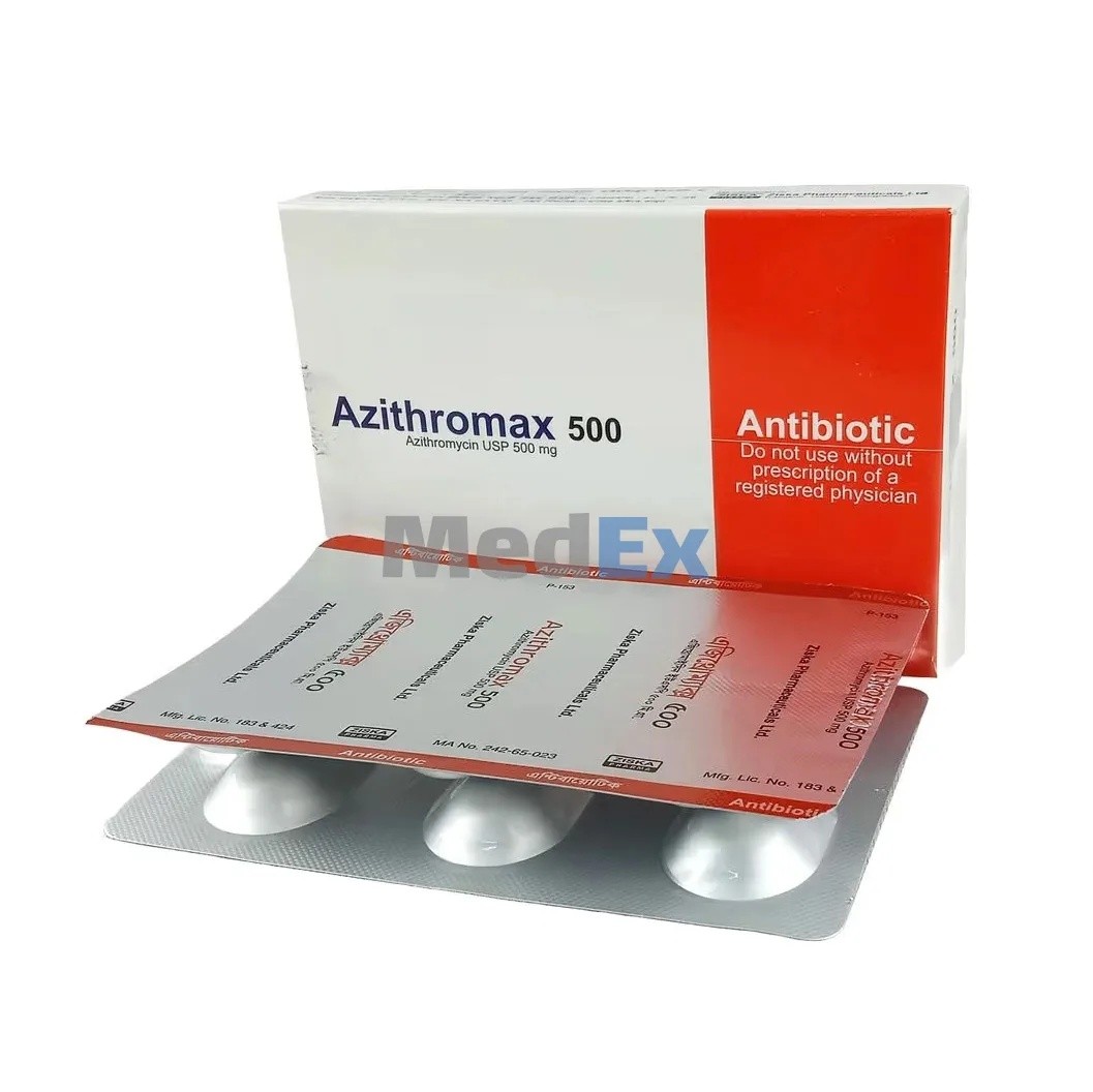 AZITHROMAX 500mg Tablet
