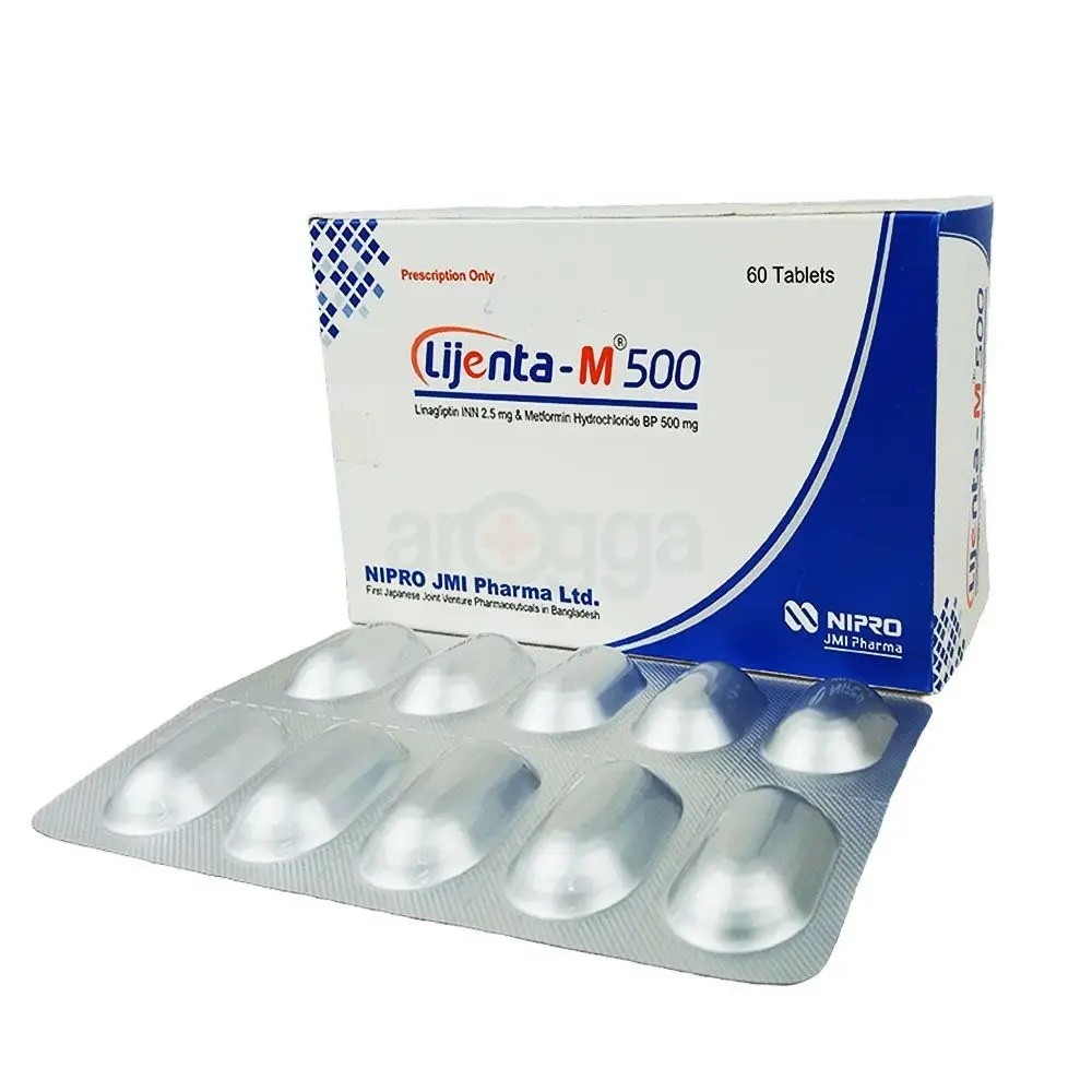 LIJENTA-M 2.5 mg + 500 mg