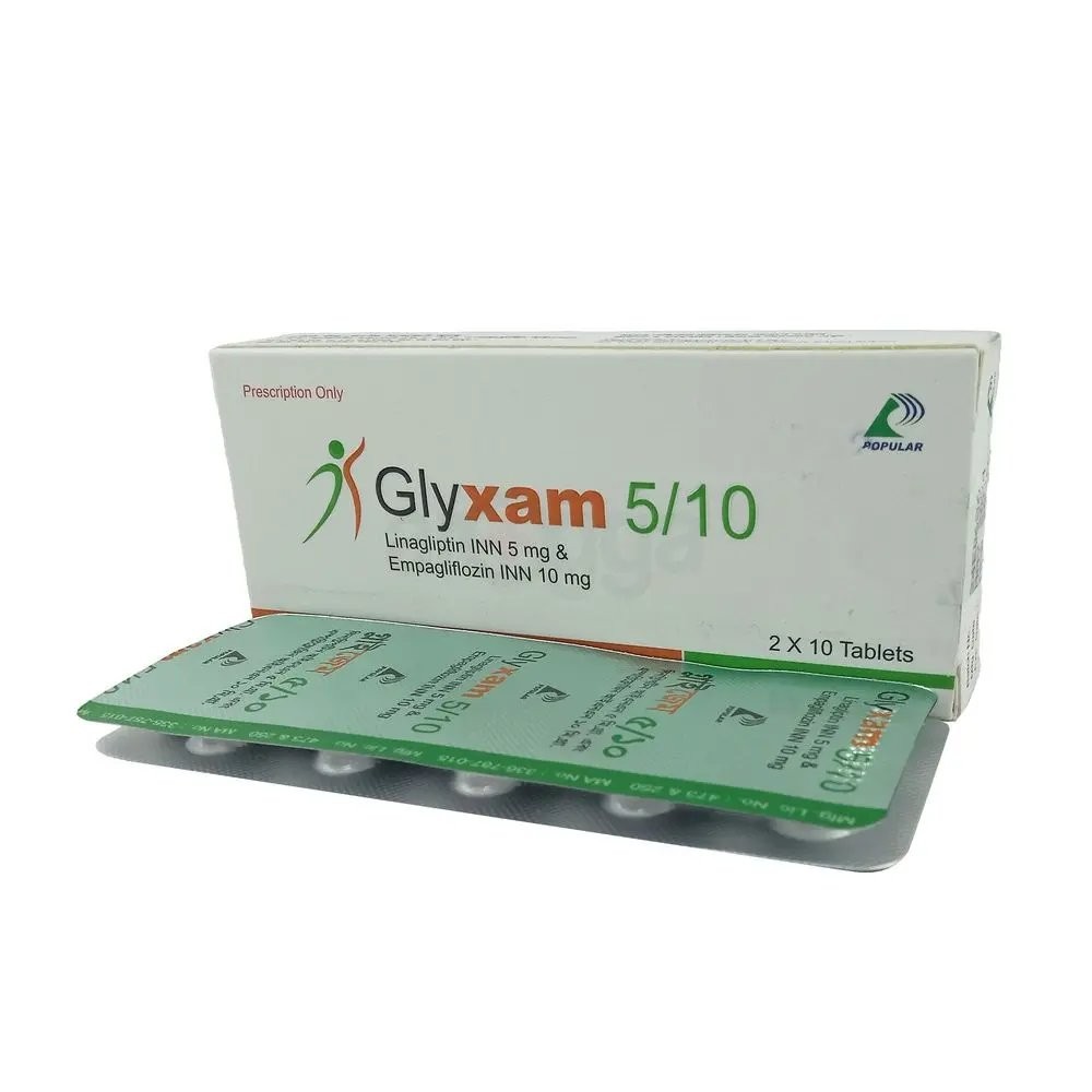 GLYXAM 5MG+10MG TABLET