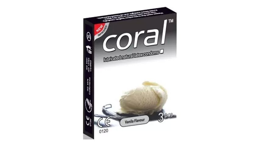 CORAL CONDOM VANILA