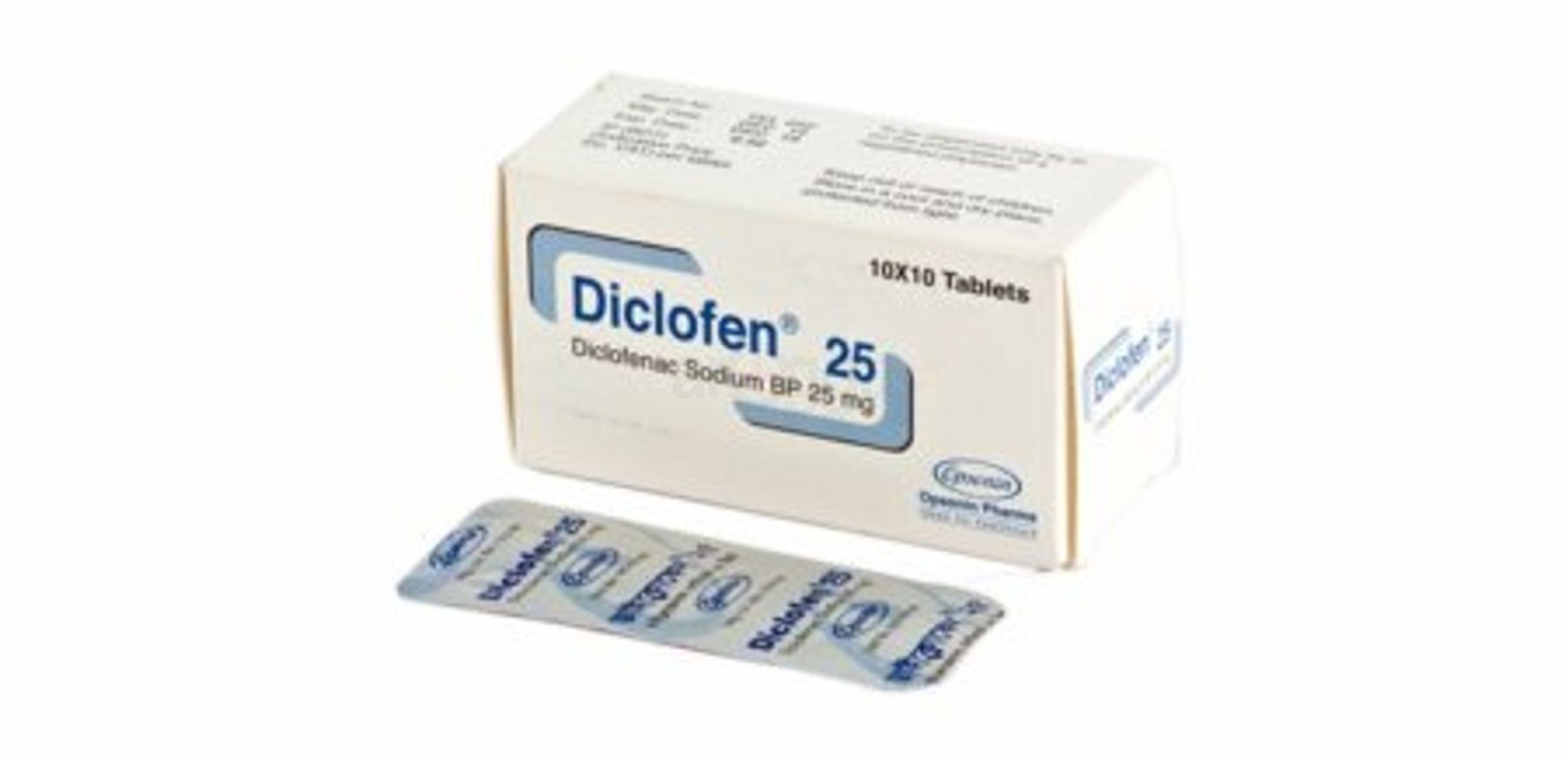 DICLOFEN 25MG TABLET
