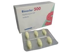 BINOCLAR 500mg Tablet
