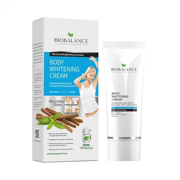 BIOBALANCE BODY WHITENING CREAM 60ML TUBE