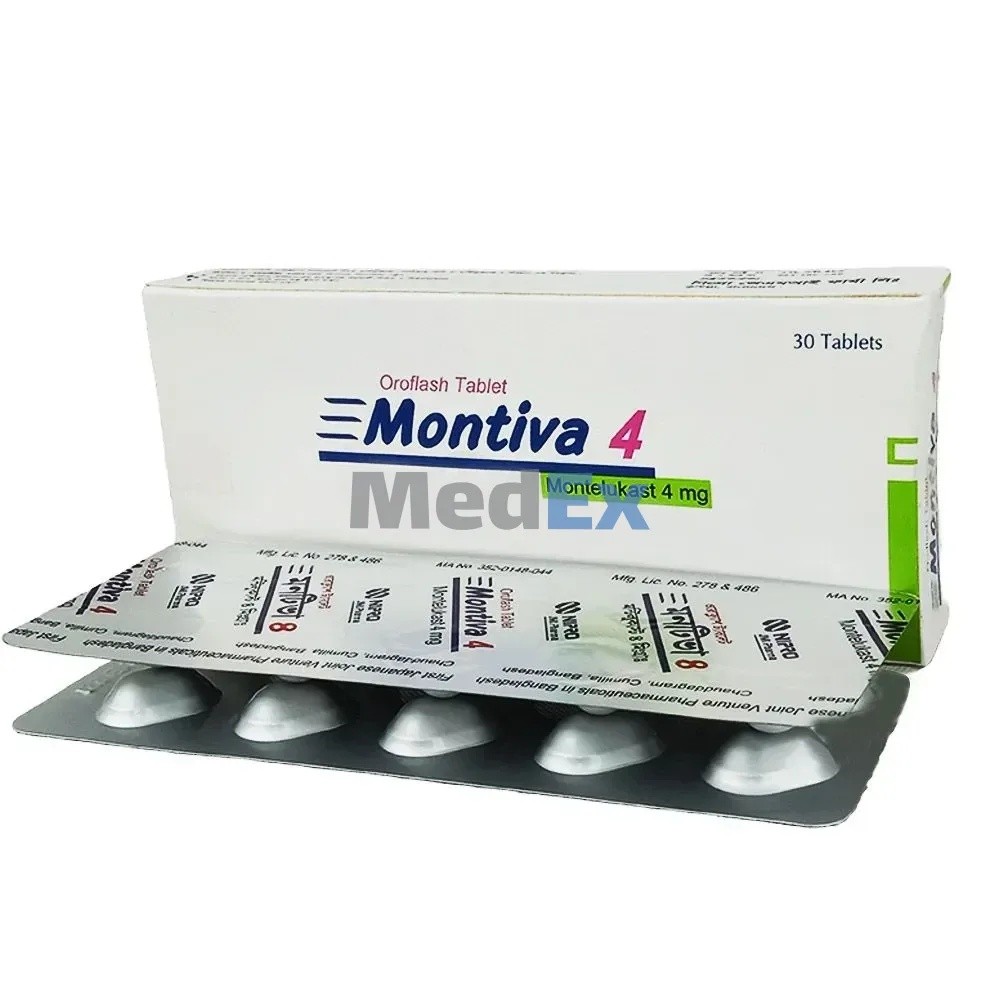 MONTIVA 4 mg