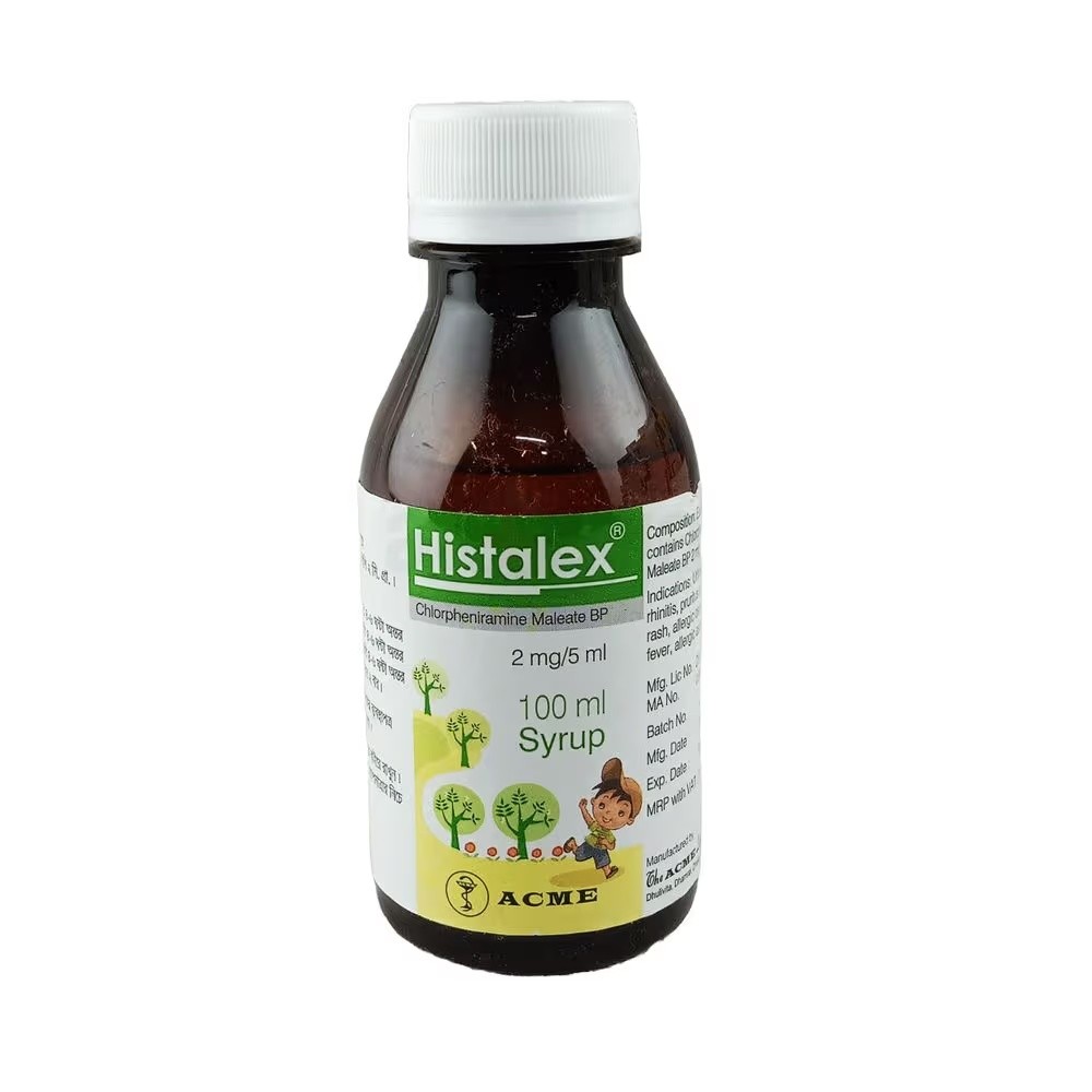 HISTALEX  SYRUP 2 mg/5 ml