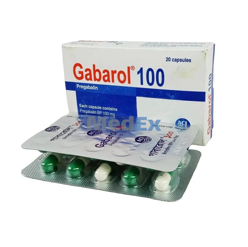GABAROL 100MG TABLET