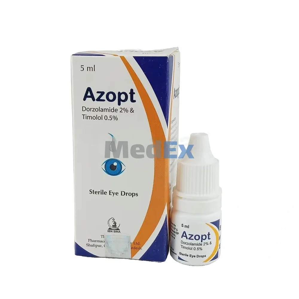 AZOPT 2%+0.5% EYE DROP
