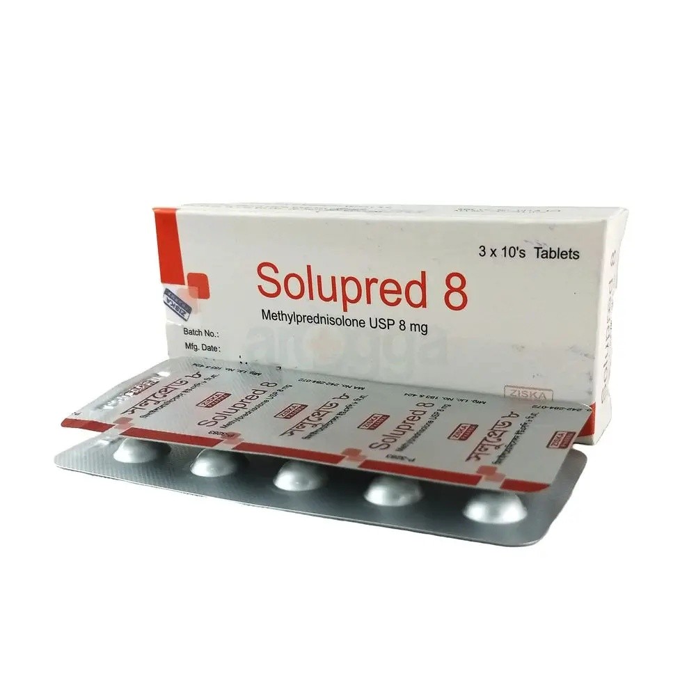 SOLUPRED 8 MG Tablet