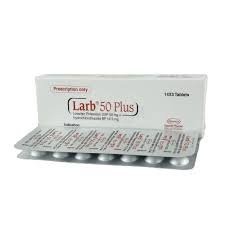 LARB PLUS 50 mg+12.5 mg Tablet