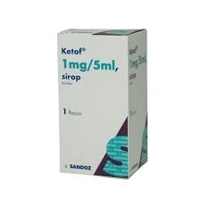 KETOF 1 mg /ml SYRUP 100 ML