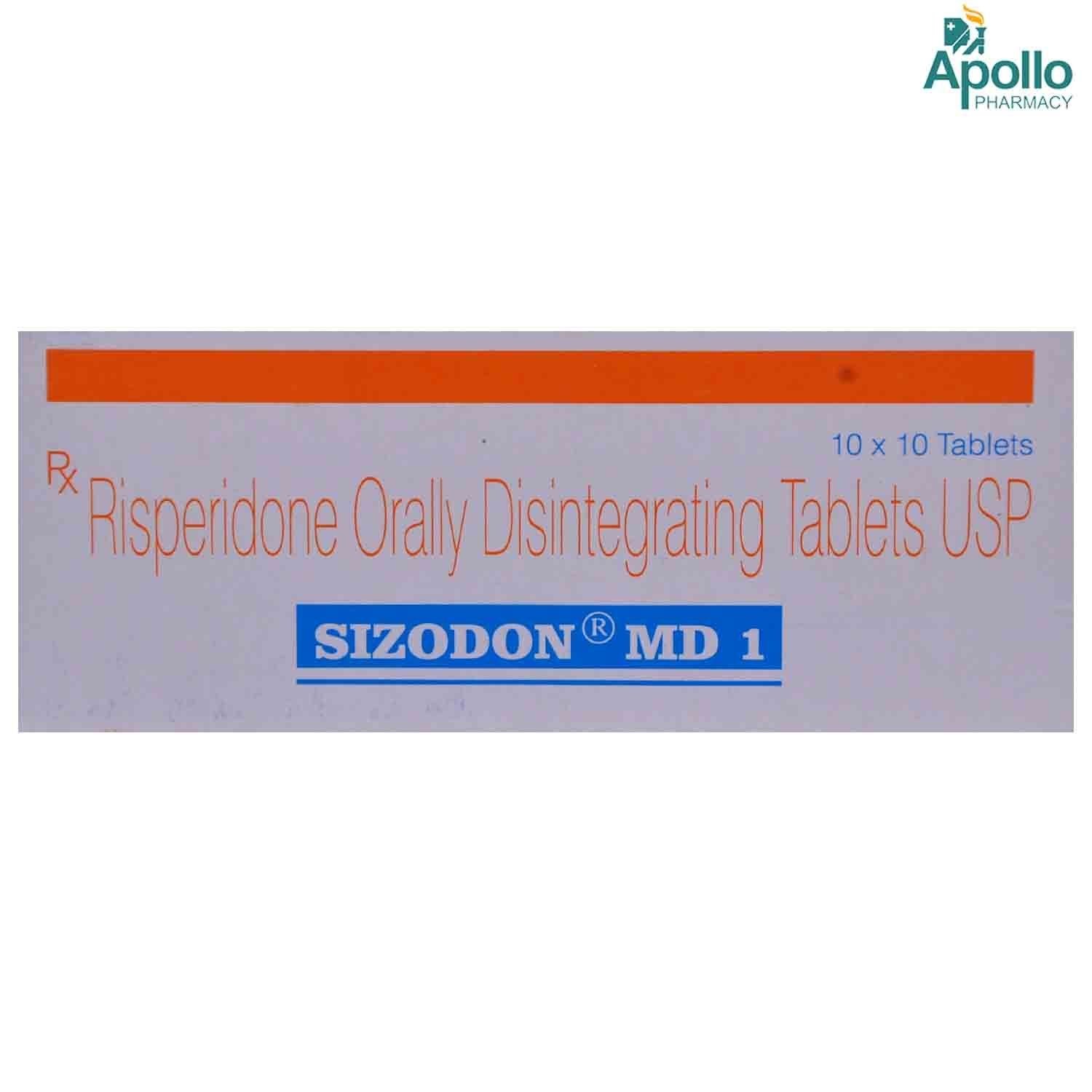 SIZODON MD 1 MG TABLET