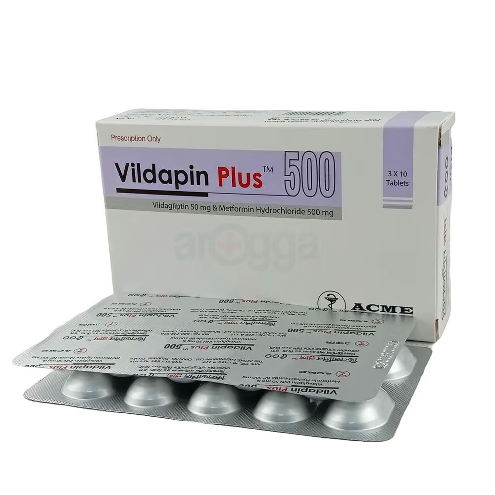 VILDAPIN PLUS 50 mg + 500 mg