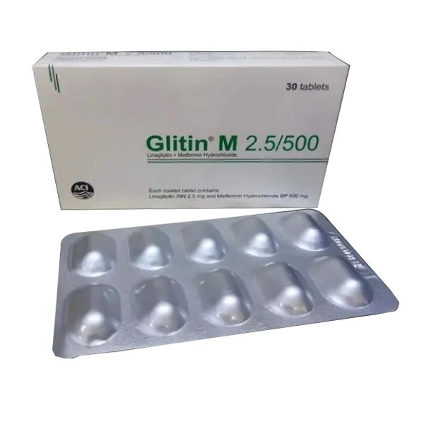 GLITIN M 2.5/500MG TABLET
