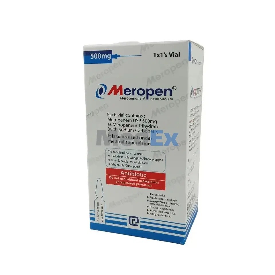 MEROPEN 500mg IV Injection or Infusion