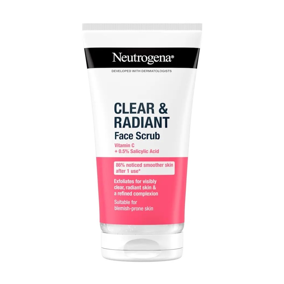 NEUTROGENA CLEAR & RADIANT FACE SCRUB
