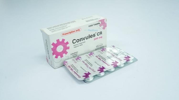 Convules CR 300mg Tablet