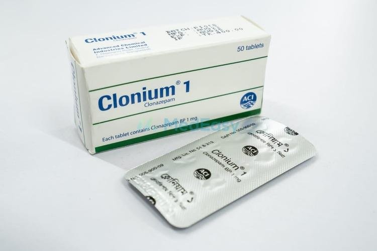 CLONIUM 1MG TABLET