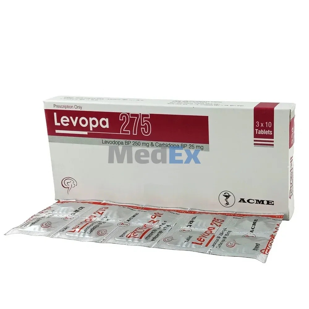 LEVOPA 250 mg + 25 mg